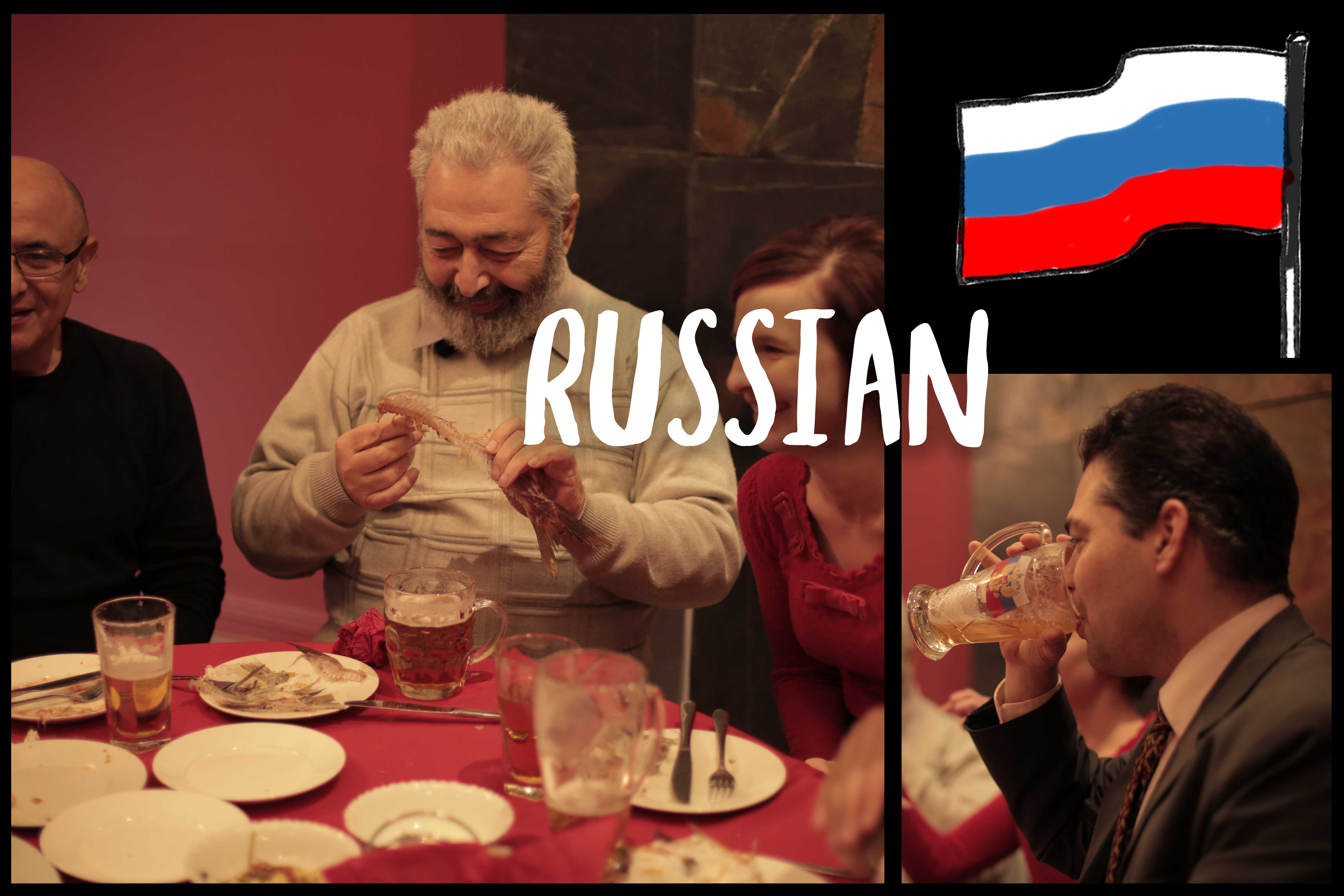 Russia culture Collage