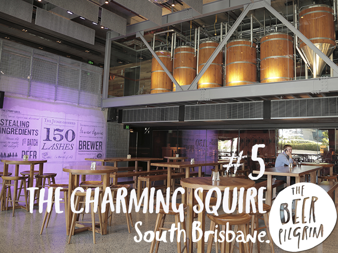 5 Brissy Beer Guide. The Charming Squire