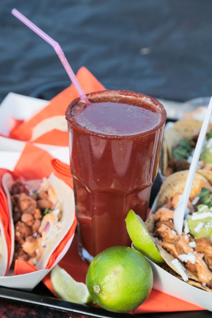 michelada and carnitas